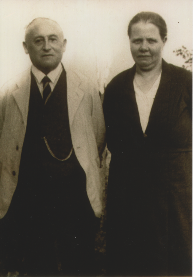 Richard Altschul und seine Frau Martha, o.D. o.J. (Stadtarchiv Eschwege) Richard Altschul